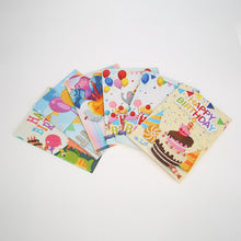 Load image into Gallery viewer, 6pcs Cartoon Greeting Cards DIY Diamond Painting Birthday Postcards Craft