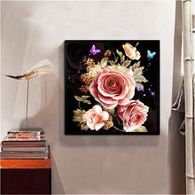 Load image into Gallery viewer, Warm Flowers 30*30CM(Canvas) Full Round Drill Diamond Painting