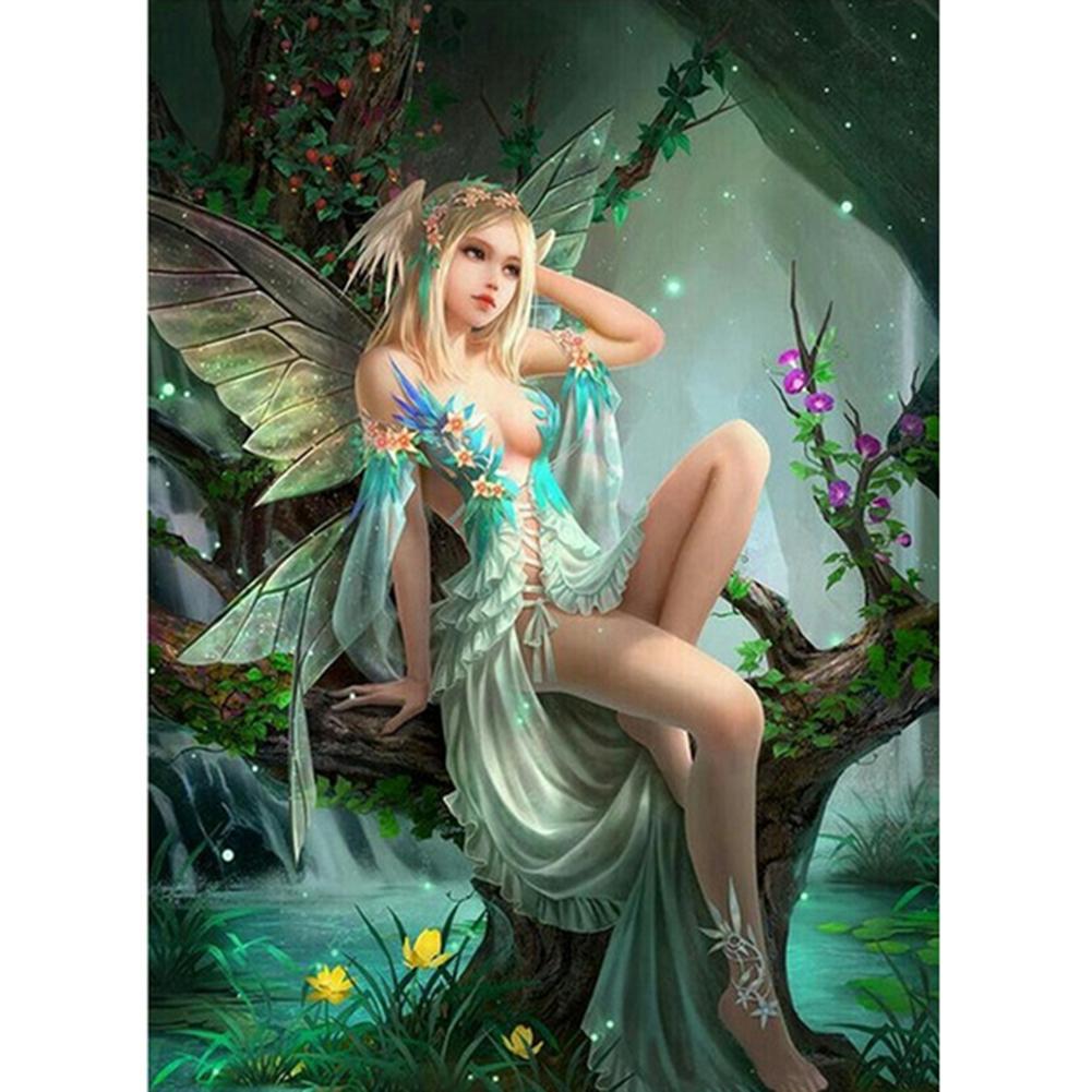 Green Fairy deals Diamond Painting