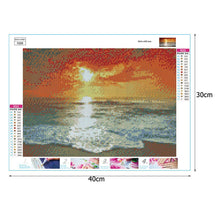 Load image into Gallery viewer, Sunset 40*30CM(Canvas) Full Square Drill Diamond Painting