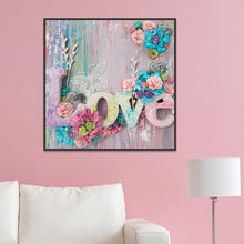 Load image into Gallery viewer, Love 30*30CM(Canvas) Full Round Drill Diamond Painting