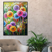 Load image into Gallery viewer, Dandelion 40*30CM(Canvas) Full Round Drill Diamond Painting