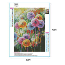 Load image into Gallery viewer, Dandelion 40*30CM(Canvas) Full Round Drill Diamond Painting