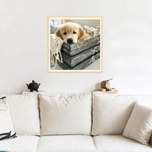 Load image into Gallery viewer, Dog 30*30CM(Canvas) Full Round Drill Diamond Painting