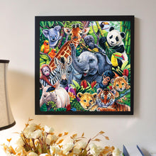 Load image into Gallery viewer, Animal 30*30CM(Canvas) Full Round Drill Diamond Painting