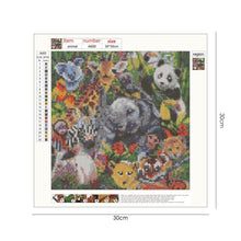 Load image into Gallery viewer, Animal 30*30CM(Canvas) Full Round Drill Diamond Painting