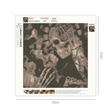 Load image into Gallery viewer, Skull 30*30CM(Canvas) Full Round Drill Diamond Painting