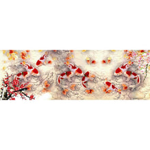 Load image into Gallery viewer, Peace Fish 80*30CM(Canvas) Full Round Drill Diamond Painting