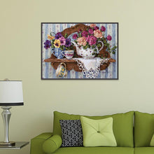 Load image into Gallery viewer, Flower 40*30CM(Canvas) Full Round Drill Diamond Painting