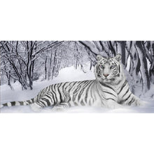 Load image into Gallery viewer, Tiger 90*45CM(Canvas) Full Round Drill Diamond Painting