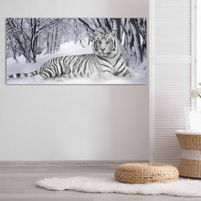 Load image into Gallery viewer, Tiger 90*45CM(Canvas) Full Round Drill Diamond Painting