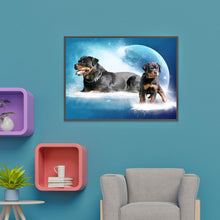 Load image into Gallery viewer, Dog 40*30CM(Canvas) Full Round Drill Diamond Painting