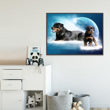 Load image into Gallery viewer, Dog 40*30CM(Canvas) Full Round Drill Diamond Painting