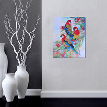 Load image into Gallery viewer, Parrot 30*25CM(Canvas) Special Shaped Drill Diamond Painting