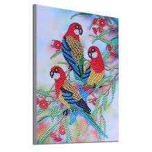 Load image into Gallery viewer, Parrot 30*25CM(Canvas) Special Shaped Drill Diamond Painting