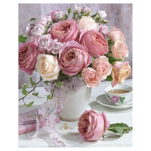 Load image into Gallery viewer, Warm Flowers 40*30CM(Canvas) Full Round Drill Diamond Painting