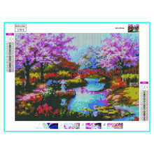 Load image into Gallery viewer, Park View 40*30CM(Canvas) Full Round Drill Diamond Painting