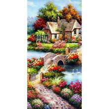 Load image into Gallery viewer, Landscape 85*45CM(Canvas) Full Round Drill Diamond Painting