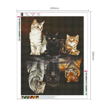 Load image into Gallery viewer, Inverted Animal 55*45CM(Canvas) Full Round Drill Diamond Painting