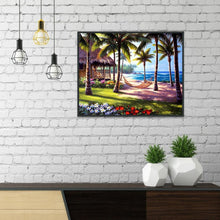 Load image into Gallery viewer, Seascape 40*30CM(Canvas) Full Round Drill Diamond Painting