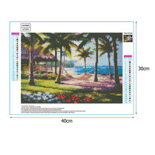 Load image into Gallery viewer, Seascape 40*30CM(Canvas) Full Round Drill Diamond Painting