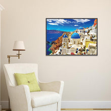 Load image into Gallery viewer, Santorini 40*30CM(Canvas) Full Round Drill Diamond Painting