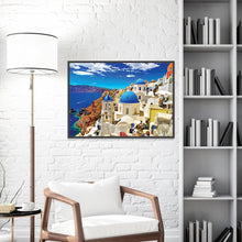 Load image into Gallery viewer, Santorini 40*30CM(Canvas) Full Round Drill Diamond Painting