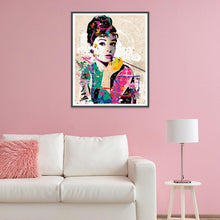 Load image into Gallery viewer, Beauty 30x40cm(canvas) full round drill diamond painting