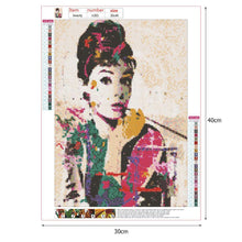 Load image into Gallery viewer, Beauty 30x40cm(canvas) full round drill diamond painting