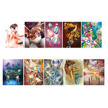 Load image into Gallery viewer, Animals Balloon 40*30CM(Canvas) Full Round Drill Diamond Painting