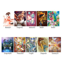 Load image into Gallery viewer, Animals Balloon 40*30CM(Canvas) Full Round Drill Diamond Painting