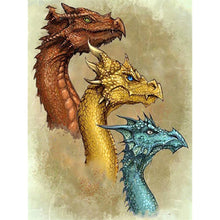 Load image into Gallery viewer, Animals Balloon 40*30CM(Canvas) Full Round Drill Diamond Painting