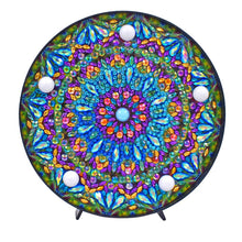 Load image into Gallery viewer, DIY Mandala Diamond Painting Light Embroidery Full Special Drill LED Lamp