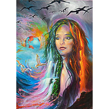 Load image into Gallery viewer, Abstract 40*30CM(Canvas) Full Round Drill Diamond Painting