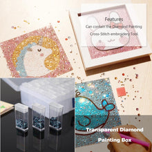 Load image into Gallery viewer, Transparent Diamond Painting Box Container for Jewelry Nail Art Accessorie