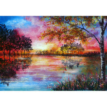 Load image into Gallery viewer, Abstract 30*40CM(Canvas) Full Round Drill Diamond Painting