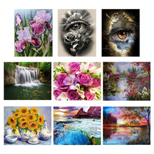Load image into Gallery viewer, Abstract 30*40CM(Canvas) Full Round Drill Diamond Painting