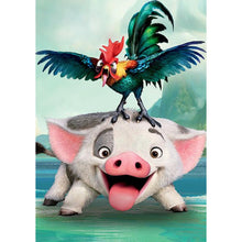 Load image into Gallery viewer, Animation 40*30CM(Canvas) Full Round Drill Diamond Painting