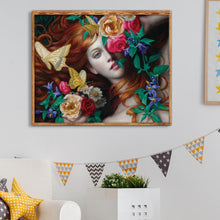 Load image into Gallery viewer, Portrait 40*30CM(Canvas) Full Round Drill Diamond Painting