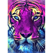 Load image into Gallery viewer, Tiger 40*30CM(Canvas) Full Round Drill Diamond Painting