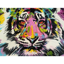 Load image into Gallery viewer, Tiger 40*30CM(Canvas) Full Round Drill Diamond Painting