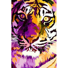 Load image into Gallery viewer, Tiger 40*30CM(Canvas) Full Round Drill Diamond Painting