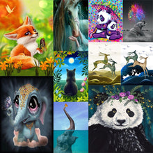 Load image into Gallery viewer, Animal 40*30CM(Canvas) Full Round Drill Diamond Painting