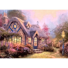 Load image into Gallery viewer, House 40*30CM(Canvas)-Full Round Drill Diamond Painting