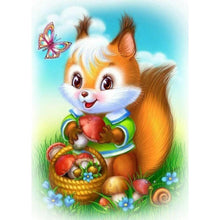 Load image into Gallery viewer, Cartoon Animal 40*30CM(Canvas) Full Round Drill Diamond Painting