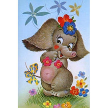 Load image into Gallery viewer, Cartoon Animal 40*30CM(Canvas) Full Round Drill Diamond Painting