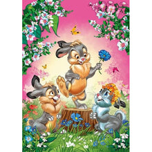 Load image into Gallery viewer, Cartoon Animal 40*30CM(Canvas) Full Round Drill Diamond Painting