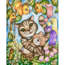 Load image into Gallery viewer, Cartoon Animal 40*30CM(Canvas) Full Round Drill Diamond Painting