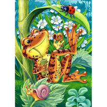Load image into Gallery viewer, Cartoon Animal 40*30CM(Canvas) Full Round Drill Diamond Painting