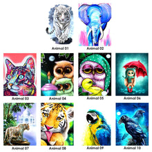 Load image into Gallery viewer, Animal 40*30CM(Canvas) Full Round Drill Diamond Painting
